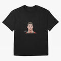 Cristiano Ronaldo Big Face Young Ronaldo Oversized T-Shirt Celebrate Football Heritage in Match Day Hype around FIFA World Cup 2026 Group Stage, Cristiano Ronaldo, Haaland and CR7, Spain, Game Day Rituals, Football Legends, Country Pride and the