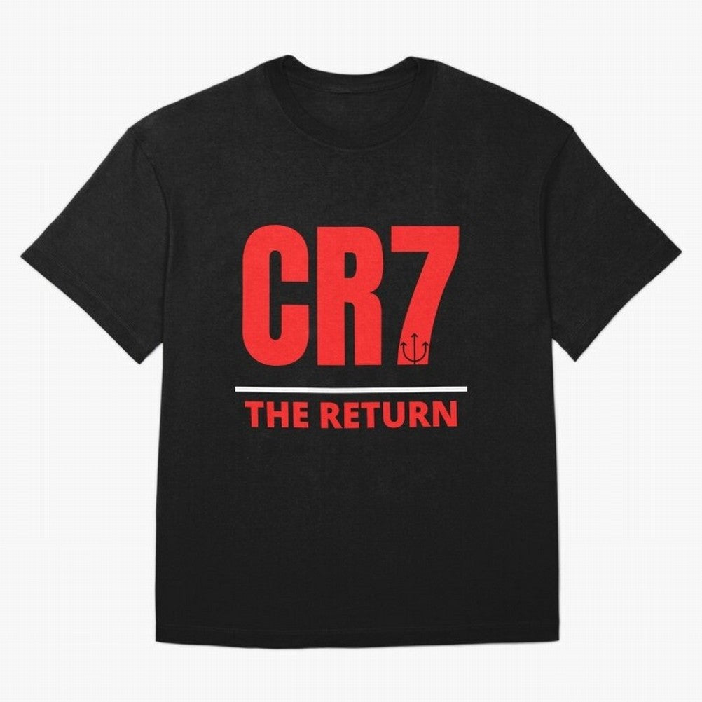 The Return of Cristiano Ronaldo to Manchester United - CR7 Oversized T-Shirt Join the Global Buzz around FIFA World Cup 2026 Driven by Messi, Neymar and Mbappe, England and Germany Energy, Classic Soccer Heritage, Championship Pressure, Fan Loyalty