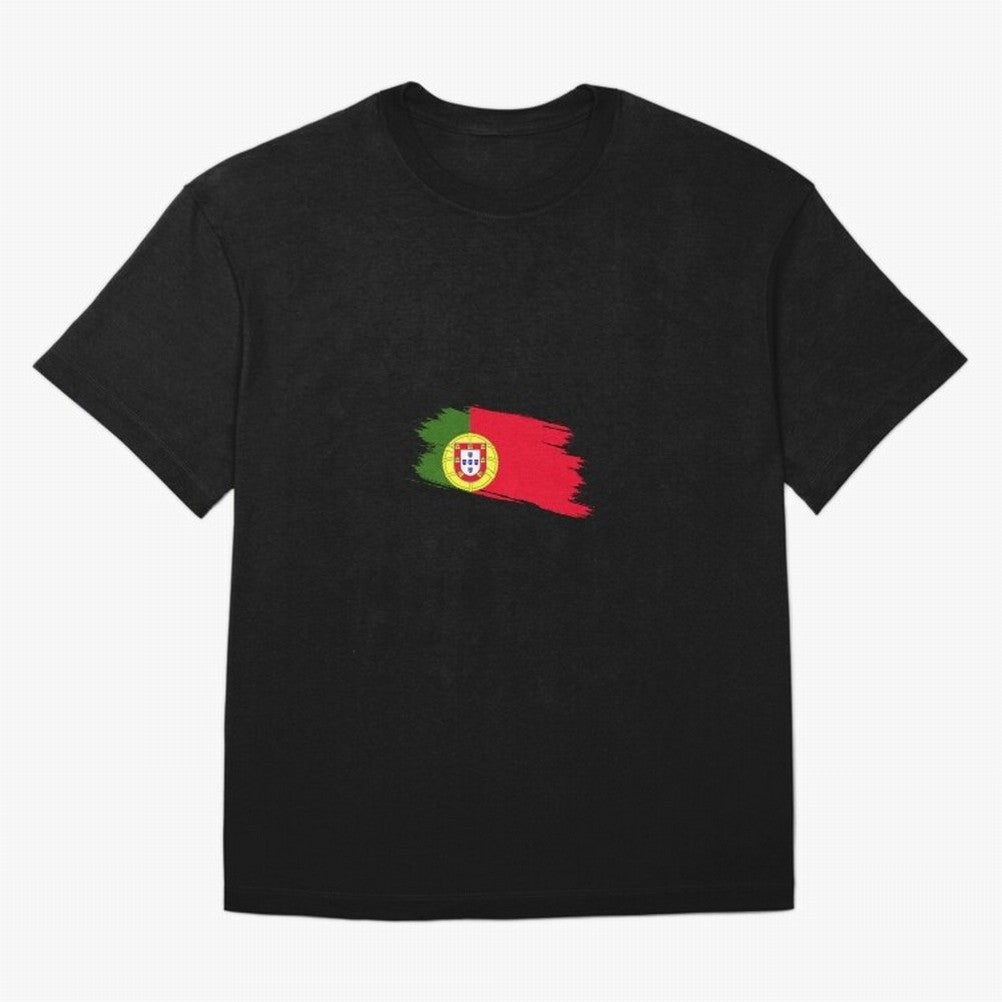 Portugal Oversized T-Shirt Keep the Legacy of FIFA World Cup 2026 Group Stage Spirit, Built around Portugal, Mbappe and Neymar, Worldwide Fan Energy, Dramatic Goals, Stadium Lights and Championship Celebrations; Great for Watch Parties, Sports