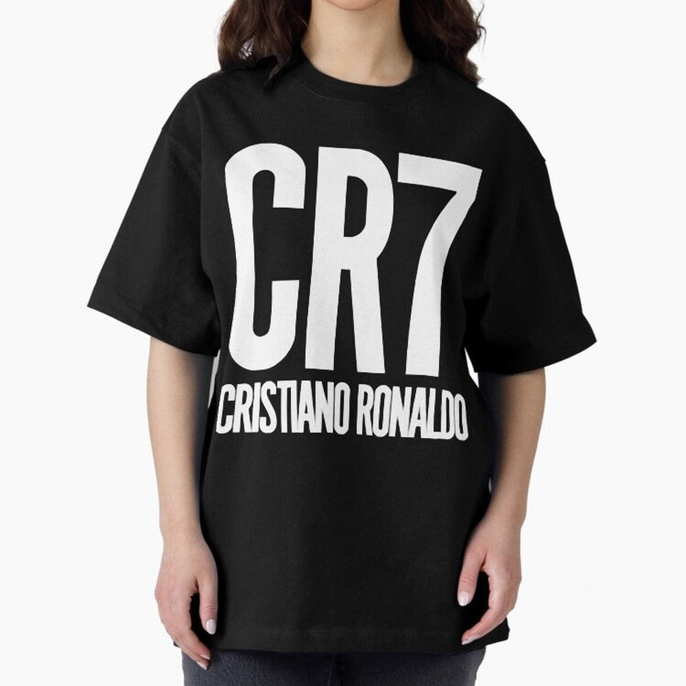 CR7 Cristiano Ronaldo Oversized T-Shirt Elevate Match Day Hype around FIFA World Cup 2026 Group Stage, Neymar, Haaland and Cristiano Ronaldo, Brazil, Worldwide Fan Energy, Dramatic Goals, Stadium Lights and Championship Celebrations; Built for