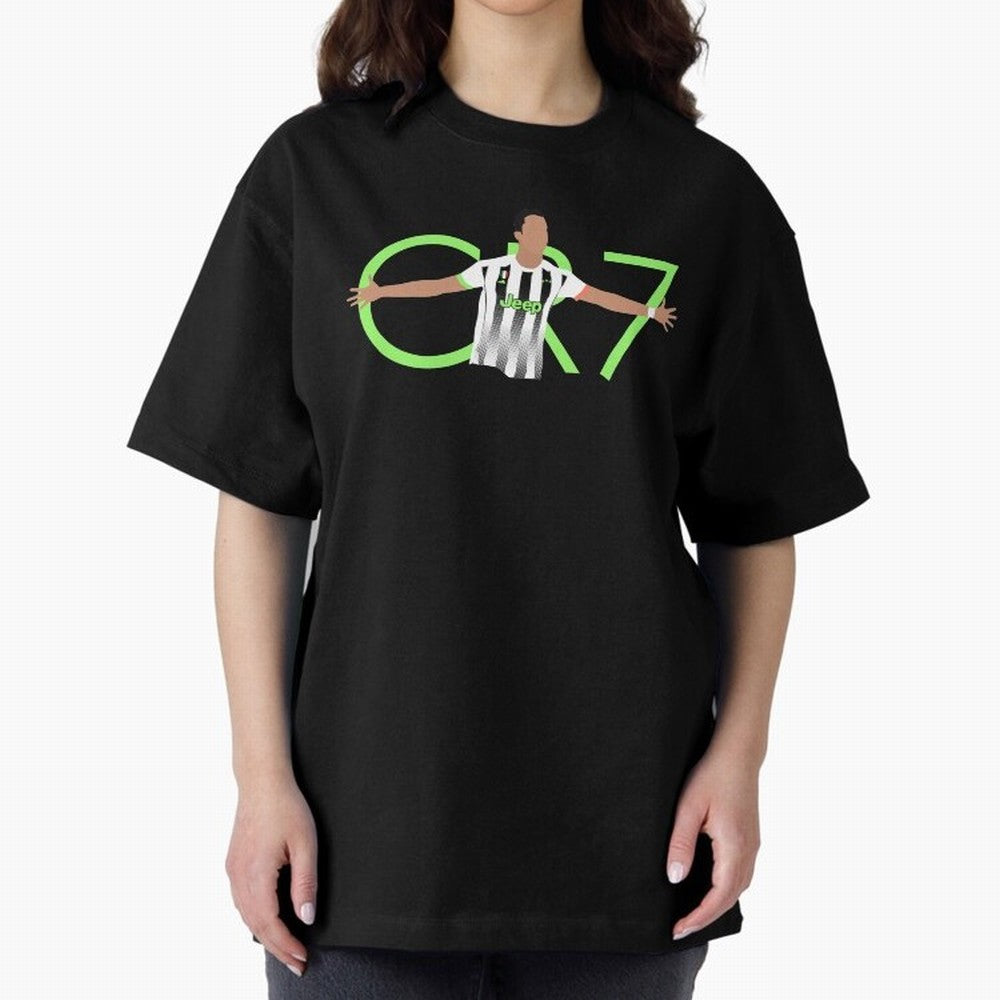 CR7 Oversized T-Shirt Carry the Colors and Pride of FIFA World Cup 2026 Group Stage Inspired by Cristiano Ronaldo, Haaland and CR7, England and Germany Energy, Football History, Final Match Energy, Crowd Noise and Once in a Lifetime Moments;
