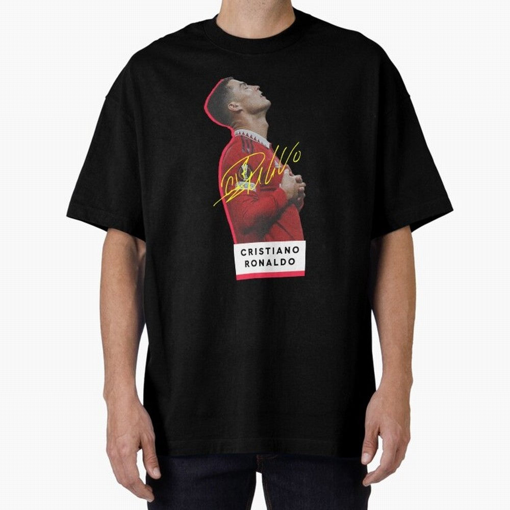 New Celebration Ronaldo Oversized T-Shirt Support the Legends of the FIFA World Cup 2026 Group Stage Journey through Neymar Highlights, Brazil Pride, Stadium Chants, National Pride, Trophy Dreams and Unforgettable Football Memories; Great for