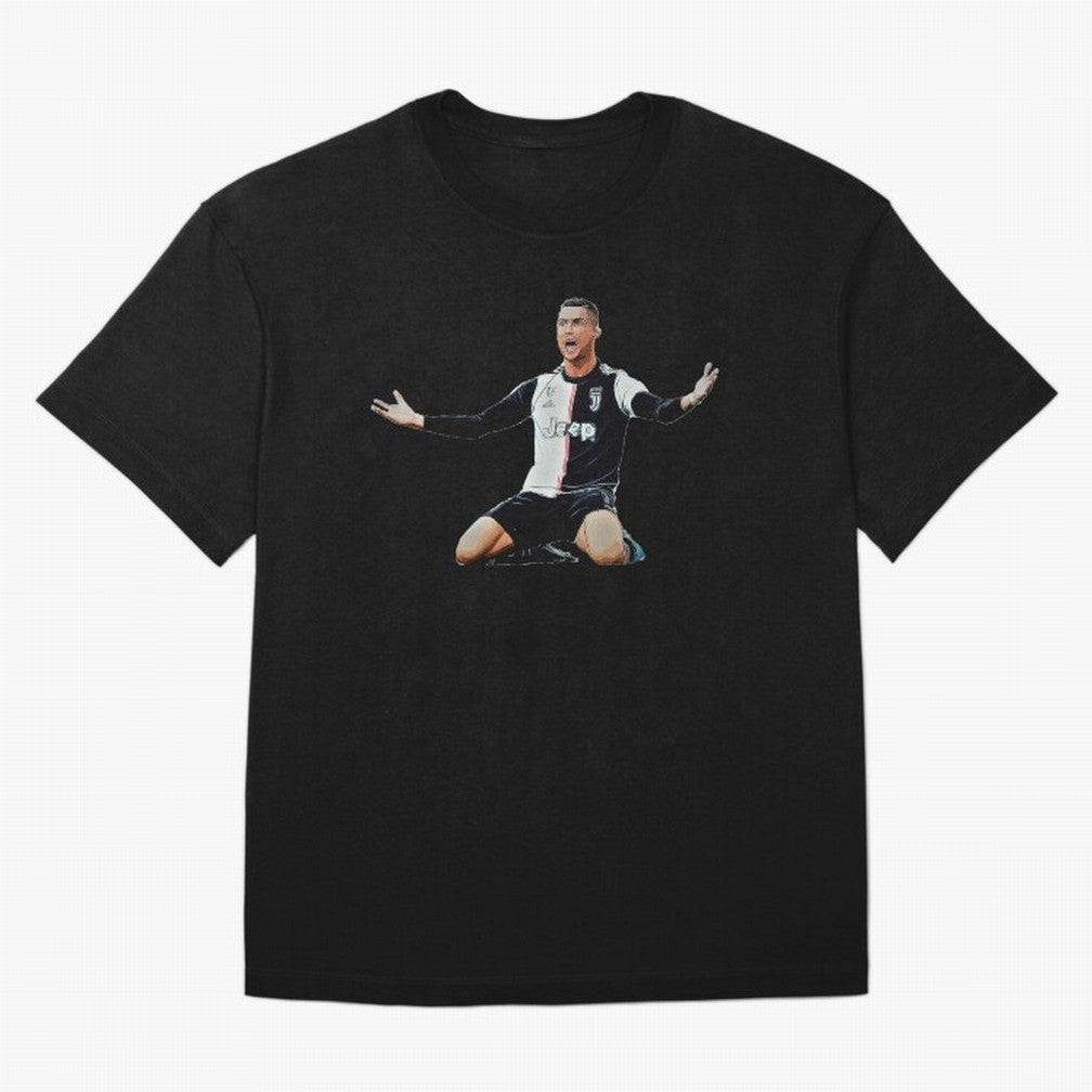 CR 7 v.3 Oversized T-Shirt Bring Home the FIFA World Cup 2026 Journey through Haaland Highlights, France and Portugal Pride, Global Supporter Spirit, Legendary Goals, National Colors and Tournament Celebration; Great for Watch Parties, Sports Bars,