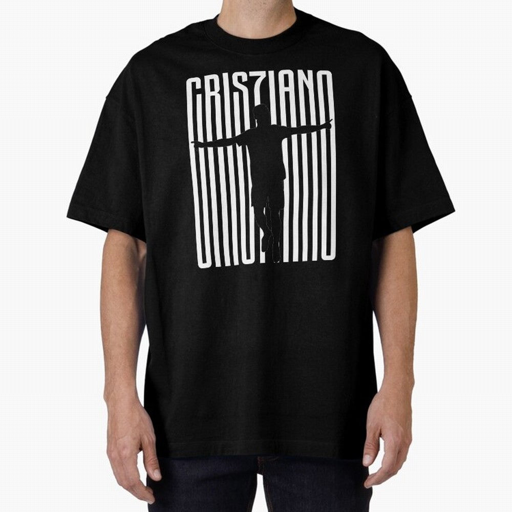 Cristiano Ronaldo Oversized T-Shirt Get Ready for Global Football Passion for FIFA World Cup 2026 USA Canada Mexico, Celebrating Neymar, Spain, Football Passion, Legendary Performances, Festival Vibes and Supporter Community; Great for Supporters