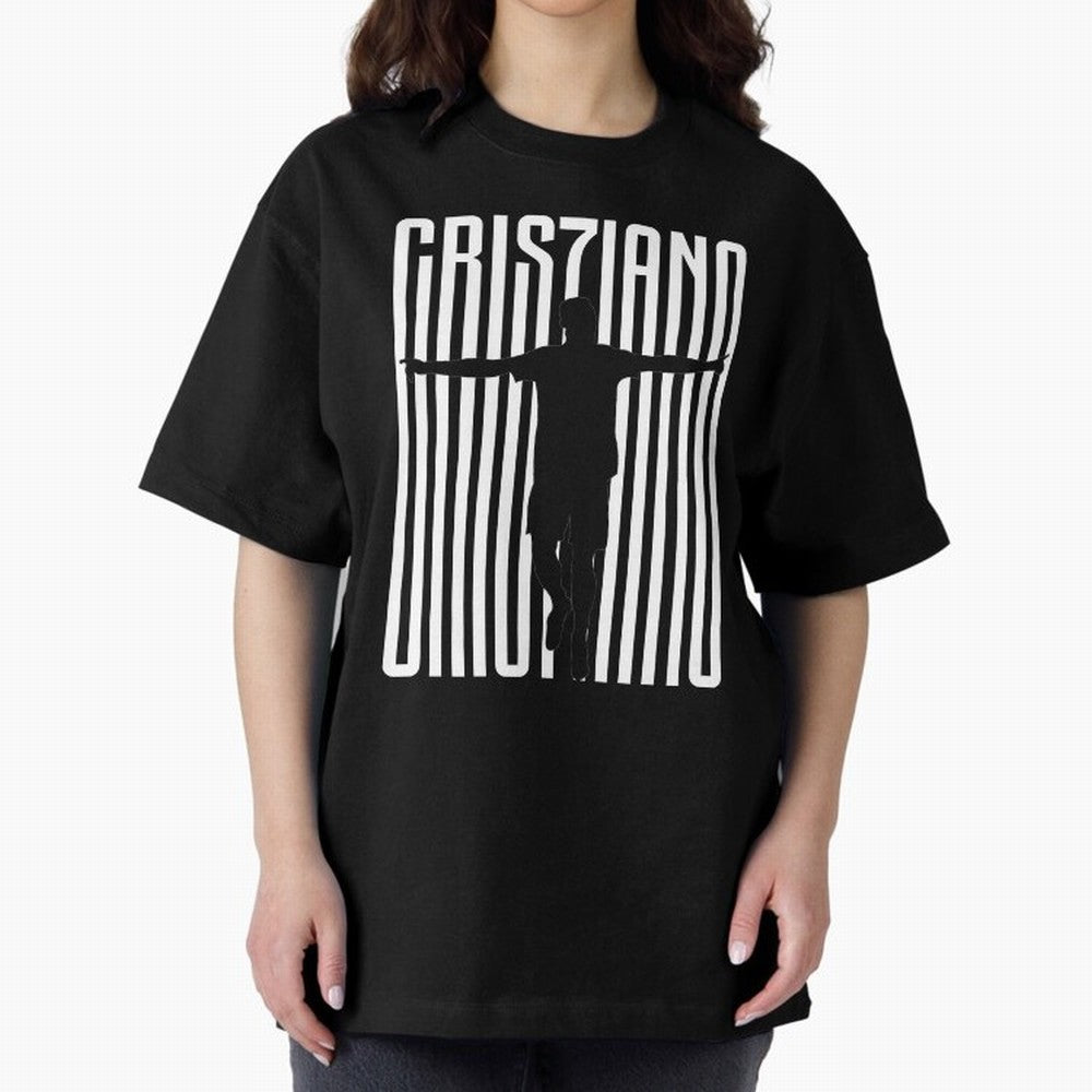 Cristiano Ronaldo Oversized T-Shirt Get Ready for Global Football Passion for FIFA World Cup 2026 USA Canada Mexico, Celebrating Neymar, Spain, Football Passion, Legendary Performances, Festival Vibes and Supporter Community; Great for Supporters