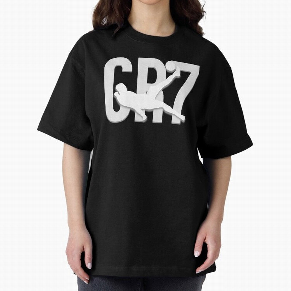 Cristiano Ronaldo Oversized T-Shirt Celebrate Global Passion for the FIFA World Cup 2026 Journey through Messi, Neymar and Mbappe Highlights, Argentina Pride, Soccer Culture, Superstar Moments, National Team Dreams and Competitive Fire; Ideal for