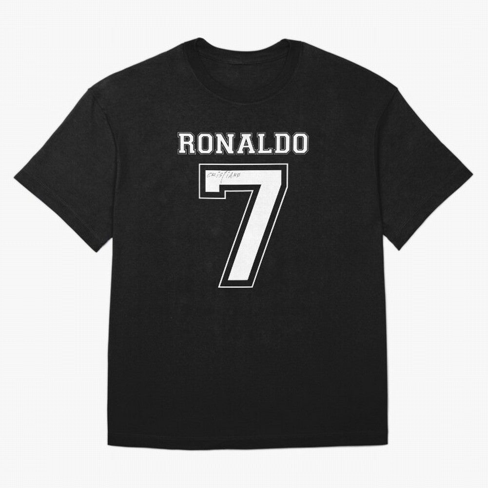 Cristiano Ronaldo Oversized T-Shirt Turn Football Passion into FIFA World Cup 2026 USA Canada Mexico Spirit, Centered on Spain and Netherlands, Mbappe, Goal Celebration Energy, Supporter Heritage, Football Icons and Worldwide Tournament Joy; Great