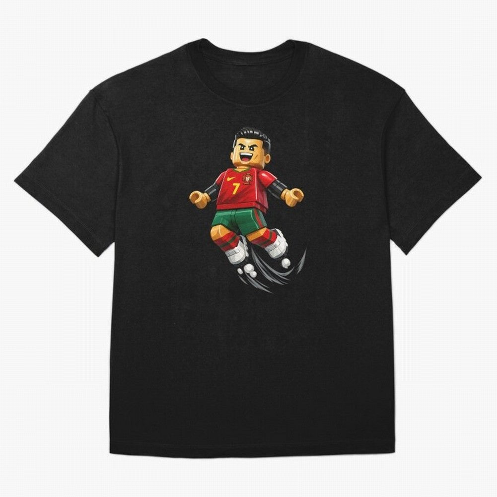 Cristiano Ronaldo. Siuuuuuu! Lego Mundial Oversized T-Shirt Carry FIFA World Cup 2026 USA Canada Mexico Filled with Cristiano Ronaldo, Germany Energy, Tournament Hype, Historic Matchups, Family Viewing Parties and Global Sports Pride; Made for
