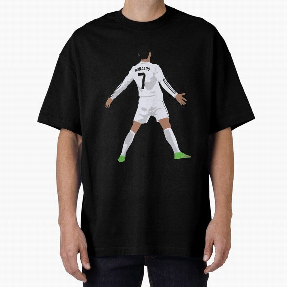 Cristiano Ronaldo Classic T-Shirt Oversized T-Shirt Back Your Heroes with Match Day Hype around FIFA World Cup 2026 Group Stage, CR7 and Messi, England and Germany, Tournament Hype, Historic Matchups, Family Viewing Parties and Global Sports Pride;