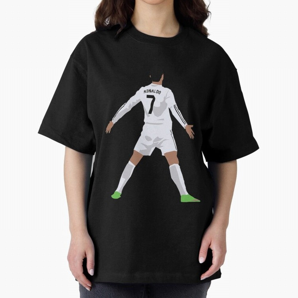 Cristiano Ronaldo Classic T-Shirt Oversized T-Shirt Back Your Heroes with Match Day Hype around FIFA World Cup 2026 Group Stage, CR7 and Messi, England and Germany, Tournament Hype, Historic Matchups, Family Viewing Parties and Global Sports Pride;