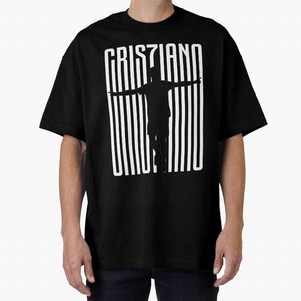 Cristiano Ronaldo Oversized T-Shirt Join Supporters Worldwide for Global Football Passion for FIFA World Cup 2026, Inspired by Messi, Neymar and Mbappe, England, Football Passion, Legendary Performances, Festival Vibes and Supporter Community; Made