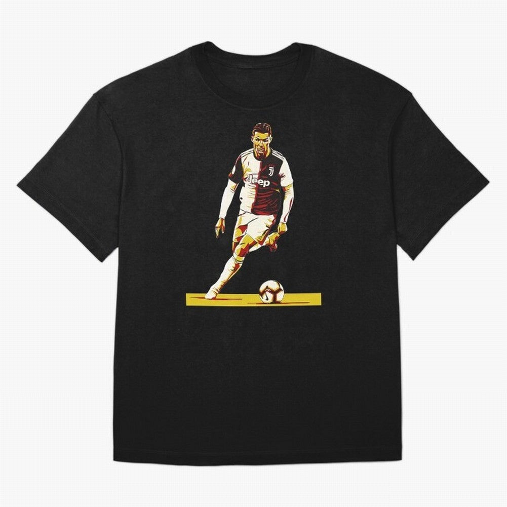 Cristiano Ronaldo Oversized T-Shirt Get Ready for FIFA World Cup 2026 for Fans of Haaland and Mbappe and Argentina and Brazil, Bringing Classic Soccer Heritage, Championship Pressure, Fan Loyalty and International Pride; Ideal for Passionate Fans