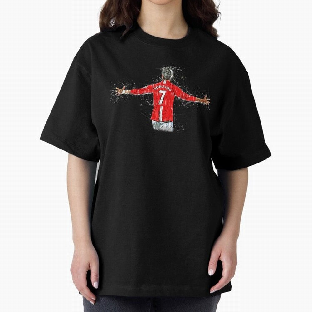 Cristiano Ronaldo Oversized T-Shirt Bring FIFA World Cup 2026 USA Canada Mexico Capturing Messi, Argentina, France and Brazil Energy, Football Passion, Legendary Performances, Festival Vibes and Supporter Community; Created for Match Day Parties,