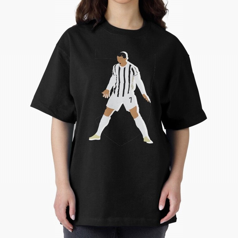 Cristiano Ronaldo Oversized T-Shirt Bring Legendary Rivalry Energy to Global Football Passion for FIFA World Cup 2026, Inspired by Neymar, Haaland and Cristiano Ronaldo, Germany, Stadium Memories, Football Loyalty, International Chants and