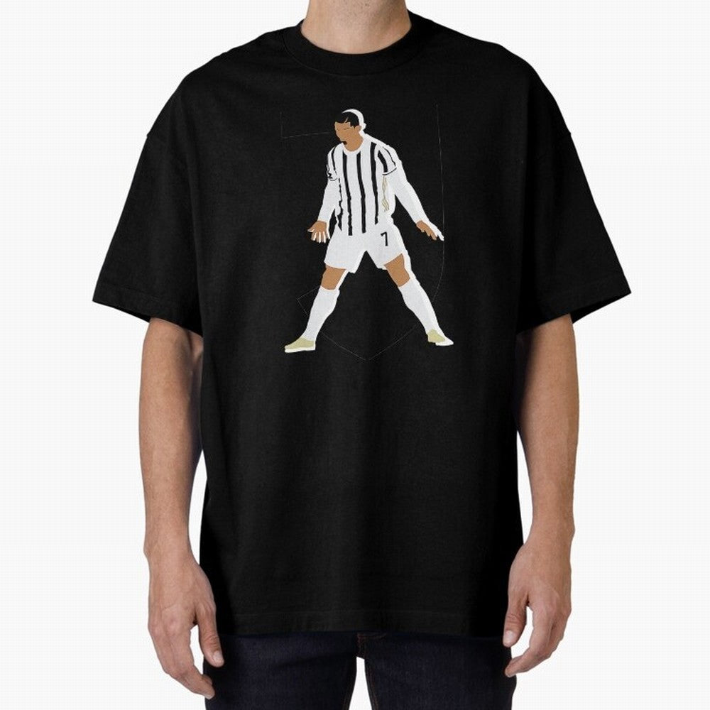 Cristiano Ronaldo Oversized T-Shirt Bring Legendary Rivalry Energy to Global Football Passion for FIFA World Cup 2026, Inspired by Neymar, Haaland and Cristiano Ronaldo, Germany, Stadium Memories, Football Loyalty, International Chants and
