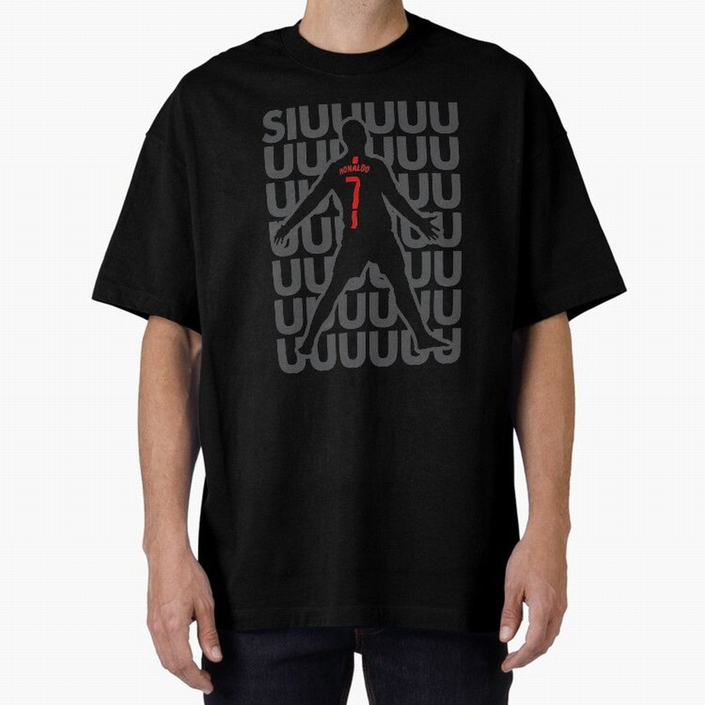 Cristiano Ronaldo Oversized T-Shirt Bring Supporter Culture to FIFA World Cup 2026 Spirit, Celebrating England, France and Netherlands, Messi, Tournament Hype, Historic Matchups, Family Viewing Parties and Global Sports Pride; Perfect for People