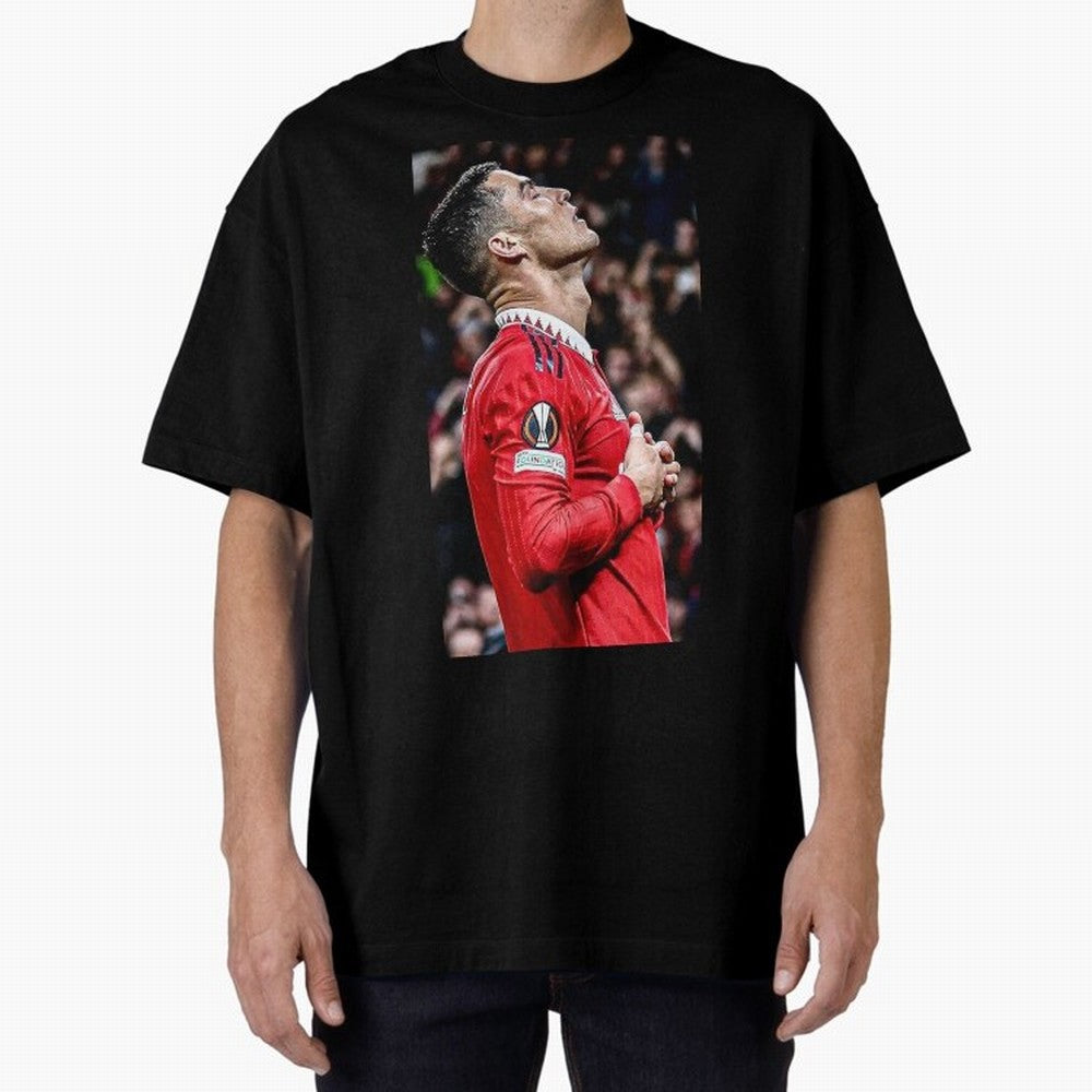 Cristiano Ronaldo CR7 Oversized T-Shirt Relive Legendary Nights from FIFA World Cup 2026 USA Canada Mexico for Fans of Cristiano Ronaldo and France, Bringing Football Passion, Legendary Performances, Festival Vibes and Supporter Community; Great