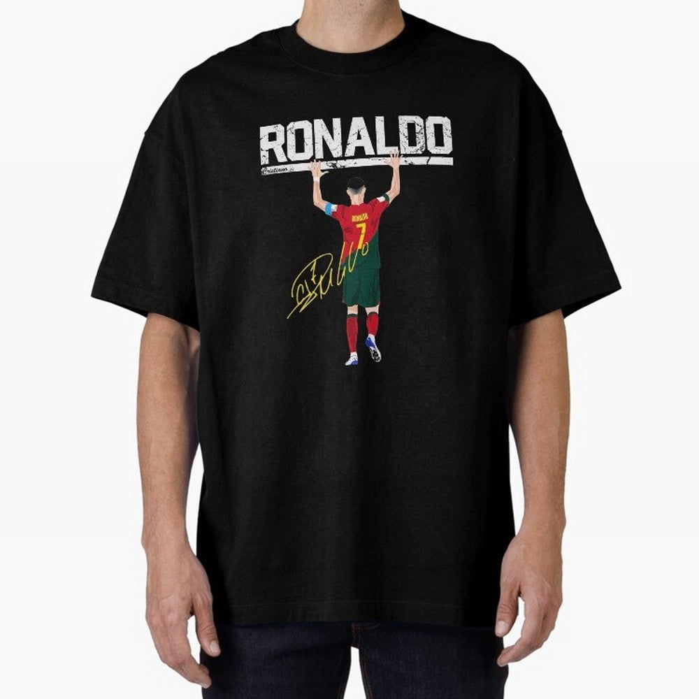 Cristiano Ronaldo Portugal Jersey -The Farewell Oversized T-Shirt Bring Champion Energy into Global Football Passion for FIFA World Cup 2026 Group Stage, Centered on CR7, Netherlands, Global Supporter Spirit, Legendary Goals, National Colors and