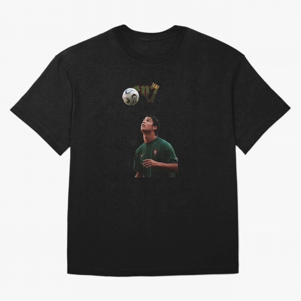 Cristiano Ronaldo Oversized T-Shirt Celebrate Soccer Greatness during the FIFA World Cup 2026 Group Stage Journey through Cristiano Ronaldo, Haaland and CR7 Highlights, Netherlands Pride, Championship Spirit, Famous Goals, Roaring Crowds and