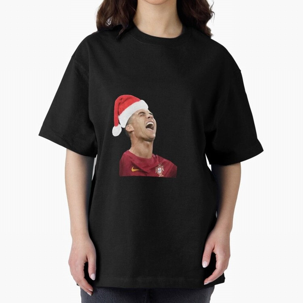 cristiano ronaldo siuuu meme Oversized T-Shirt Bring International Match Energy to Global Football Passion for FIFA World Cup 2026 Group Stage, Driven by Messi, CR7 and Mbappe, Brazil, Global Supporter Spirit, Legendary Goals, National Colors and
