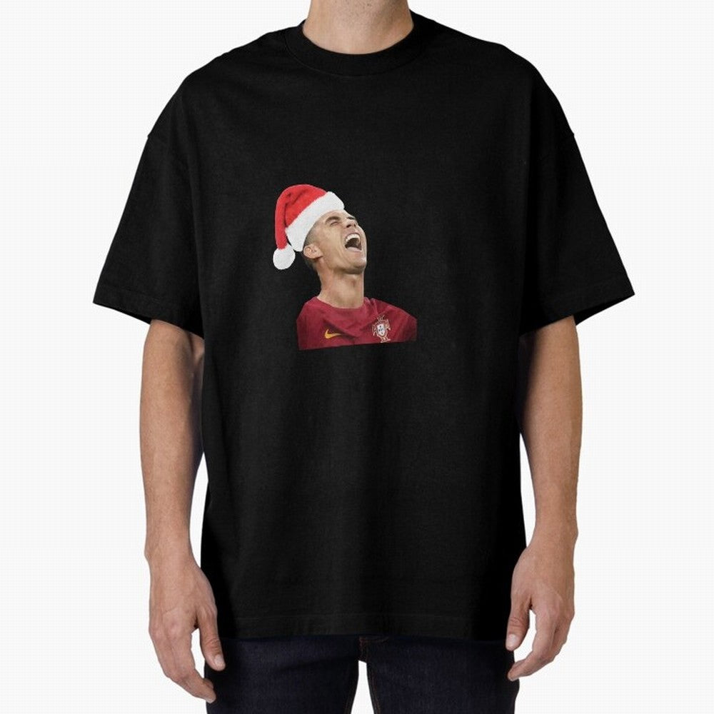 cristiano ronaldo siuuu meme Oversized T-Shirt Bring International Match Energy to Global Football Passion for FIFA World Cup 2026 Group Stage, Driven by Messi, CR7 and Mbappe, Brazil, Global Supporter Spirit, Legendary Goals, National Colors and