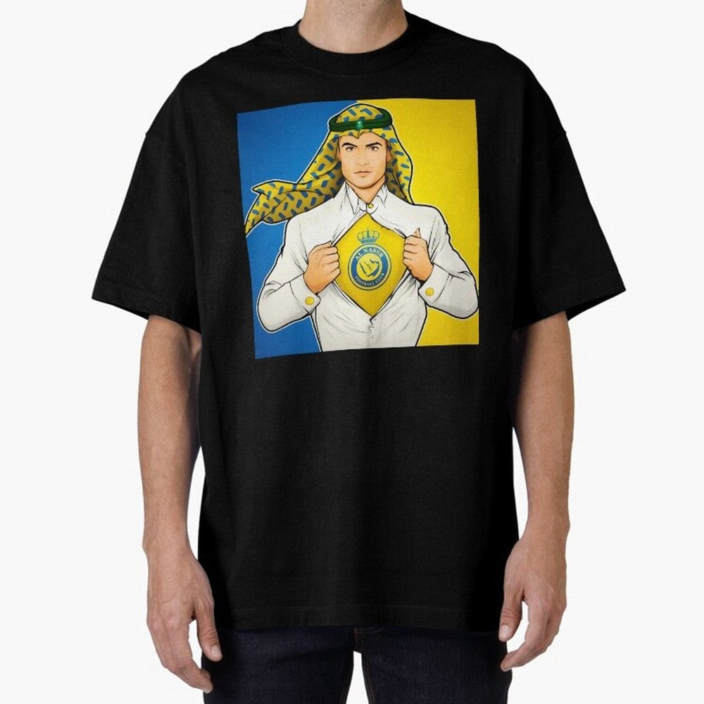 Al Nassr Cr7 Oversized T-Shirt Carry National Pride through the FIFA World Cup 2026 Journey through Cristiano Ronaldo Highlights, Brazil, Portugal and Argentina Pride, Goal Celebration Energy, Supporter Heritage, Football Icons and Worldwide