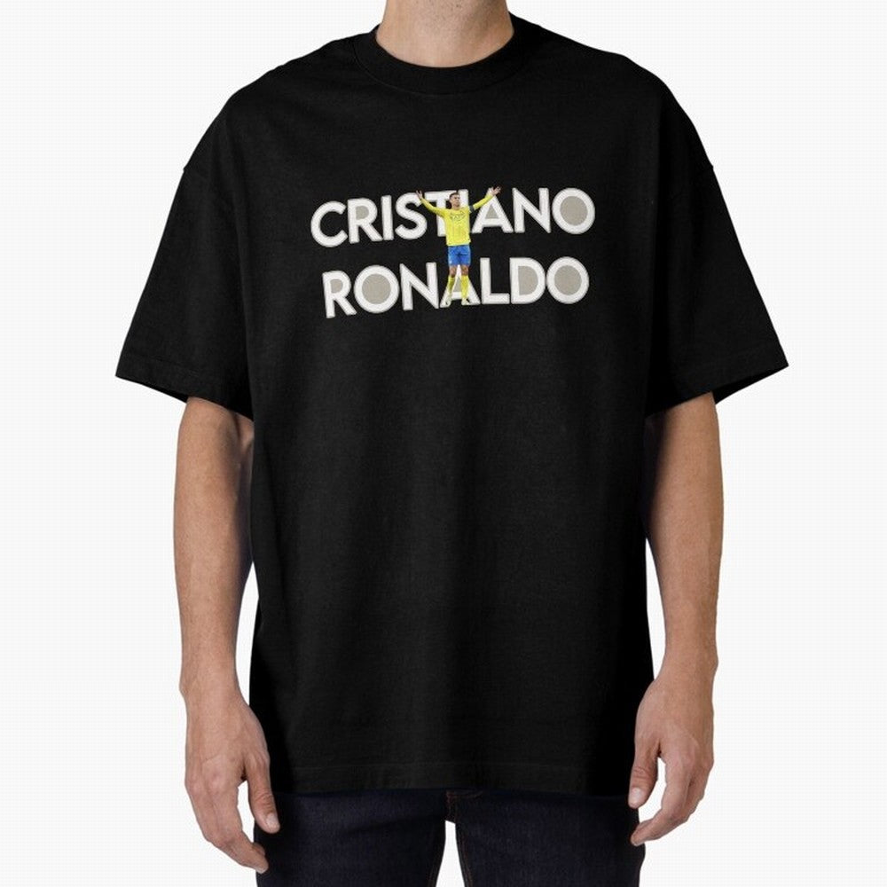 Cristiano Ronaldo Oversized T-Shirt Enjoy the Biggest Football Party of Global Football Passion for FIFA World Cup 2026 USA Canada Mexico, Inspired by CR7, Germany, Global Supporter Spirit, Legendary Goals, National Colors and Tournament