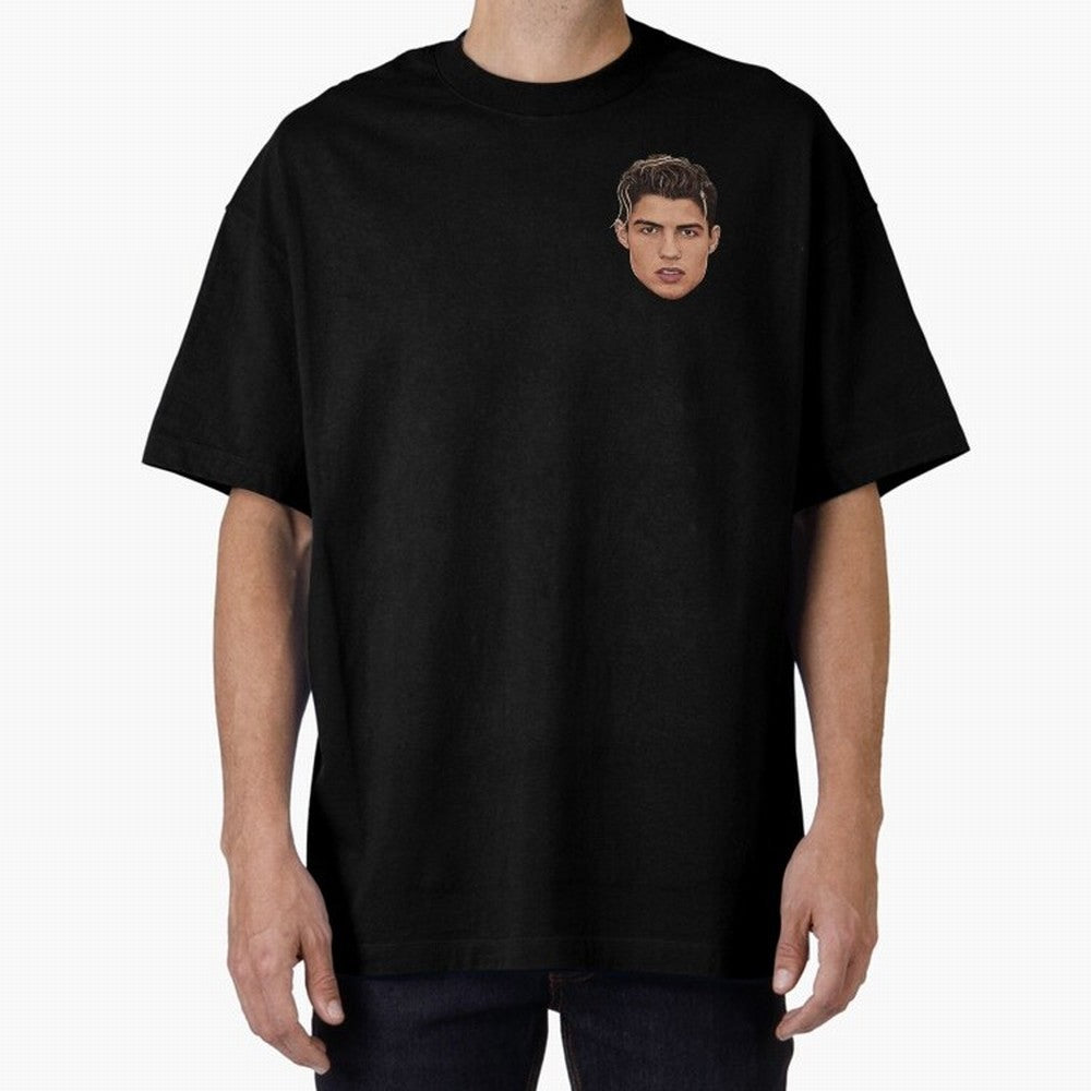 Cristiano Oversized T-Shirt Bring Retro Soccer Energy to Match Day Hype around FIFA World Cup 2026, Haaland, Argentina and Brazil, Game Day Rituals, Football Legends, Country Pride and the Road to the Final; Built for Supporters Chasing Trophy