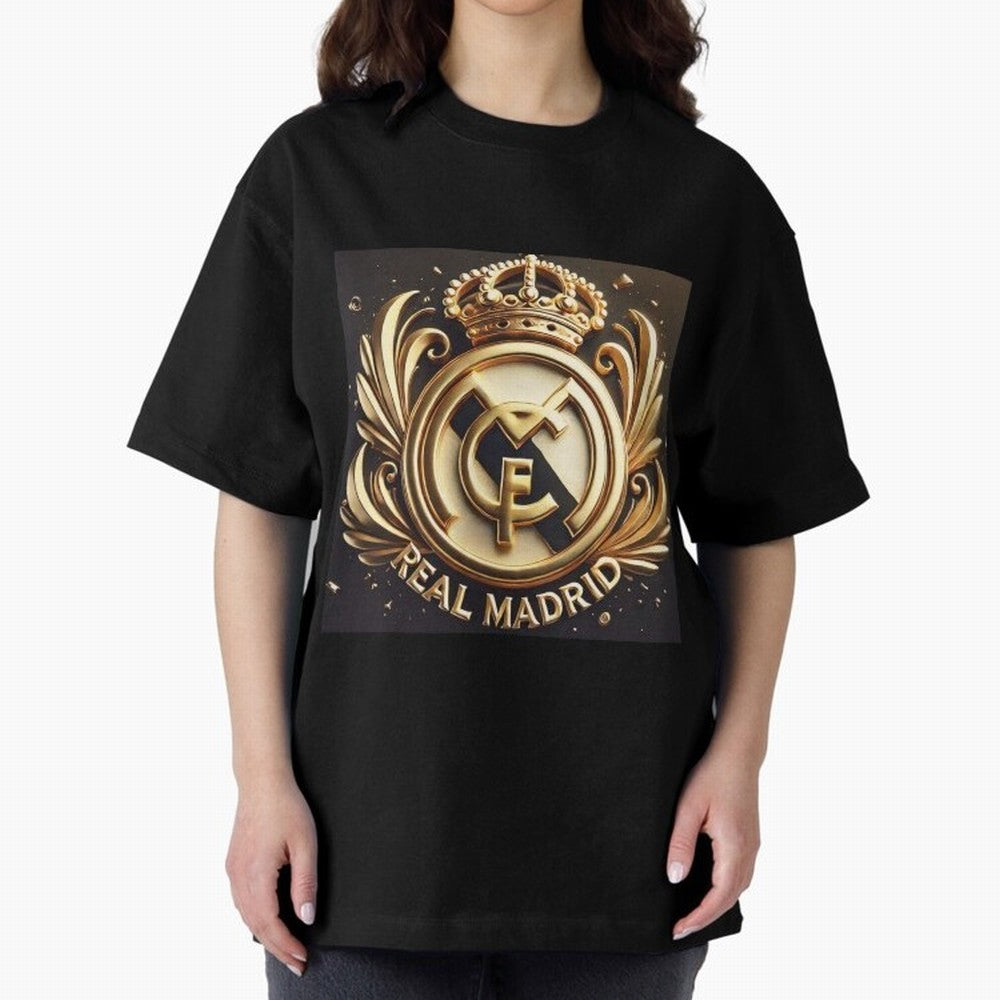 Madridistas Oversized T-Shirt Represent the Passion of FIFA World Cup 2026 USA Canada Mexico for Fans of CR7 and Argentina, Bringing Game Day Rituals, Football Legends, Country Pride and the Road to the Final; Created for Match Day Parties, Soccer
