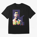 Ronaldo Cristiano Ronaldo Oversized T-Shirt Carry FIFA World Cup 2026 USA Canada Mexico with Neymar, England and Germany Energy, Sports Nostalgia, International Competition, Famous Players and Unforgettable Victories; Ideal for Fans Who Follow