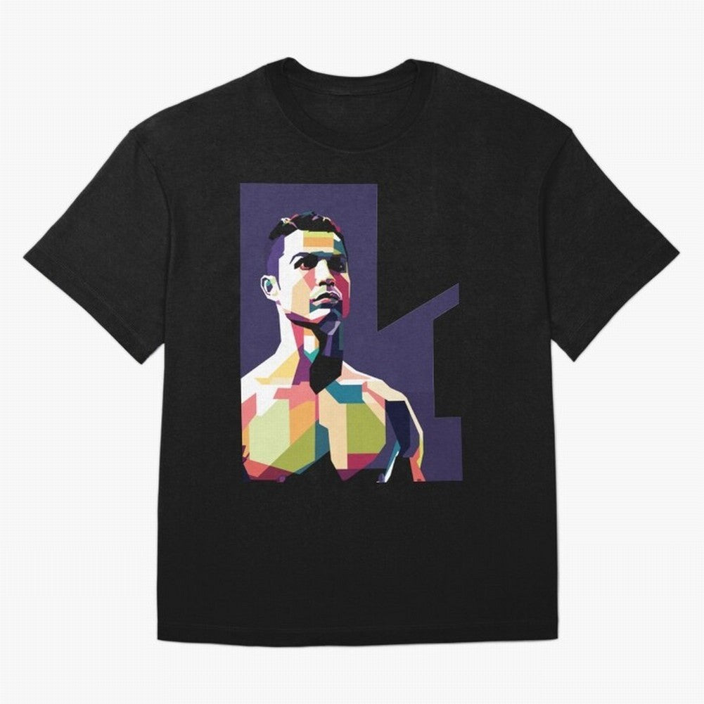 Ronaldo Cristiano Ronaldo Oversized T-Shirt Carry FIFA World Cup 2026 USA Canada Mexico with Neymar, England and Germany Energy, Sports Nostalgia, International Competition, Famous Players and Unforgettable Victories; Ideal for Fans Who Follow