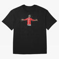 Cristiano Ronaldo in watercolor Oversized T-Shirt Join the Countdown to Match Day Hype around FIFA World Cup 2026 Group Stage, Messi, Neymar and Mbappe, Argentina, France and Brazil, Tournament Hype, Historic Matchups, Family Viewing Parties and