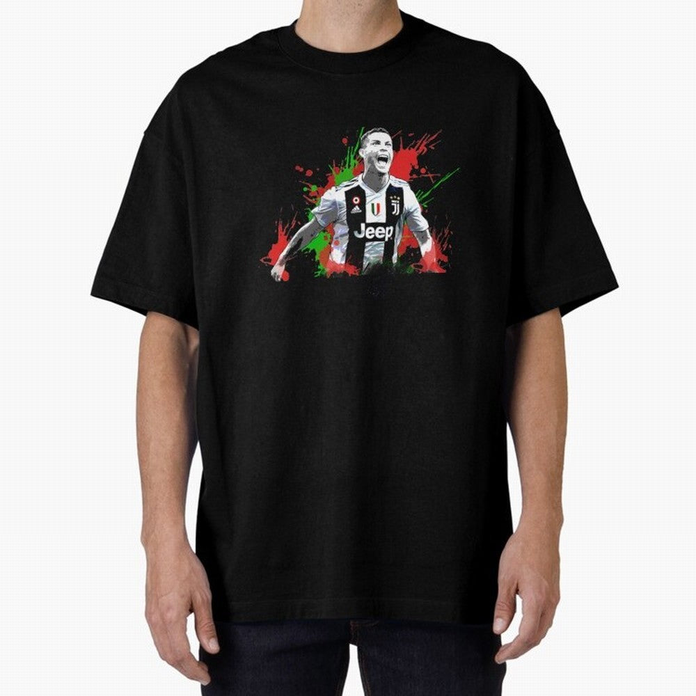 Cristiano Ronaldo Oversized T-Shirt Show Passion for the Stars of FIFA World Cup 2026 Featuring CR7, Portugal, Spain and Germany Energy, Stadium Memories, Football Loyalty, International Chants and Championship Tradition; Created for Match Day