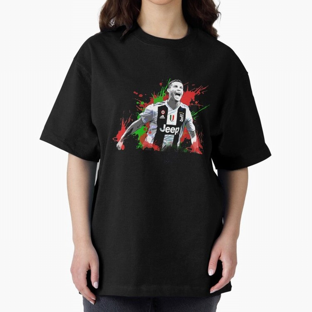 Cristiano Ronaldo Oversized T-Shirt Show Passion for the Stars of FIFA World Cup 2026 Featuring CR7, Portugal, Spain and Germany Energy, Stadium Memories, Football Loyalty, International Chants and Championship Tradition; Created for Match Day