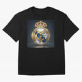 Figuras Madridistas Oversized T-Shirt Relive FIFA World Cup 2026 USA Canada Mexico with CR7, Brazil, Portugal and Argentina Energy, Supporter Pride, Iconic Celebrations, Legendary Names and Global Match Day Energy; Ideal for Passionate Fans Who