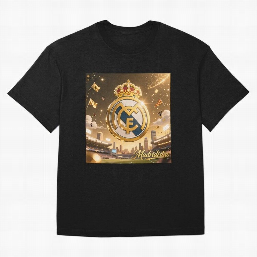 Madridistas Oversized T-Shirt Join Supporters Worldwide for FIFA World Cup 2026 for Fans of Messi, Neymar and Mbappe and Argentina, France and Brazil, Bringing Champion Mindset, Group Stage Buzz, Knockout Tension and Passionate Fan Culture; Created