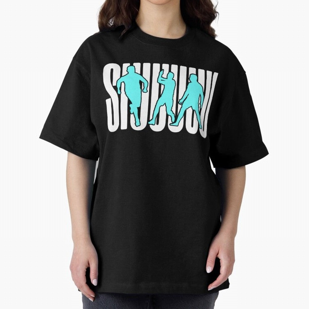 Siuuu Cristiano ronaldo suiii goal Oversized T-Shirt Capture Stadium Memories from Match Day Hype around FIFA World Cup 2026, Neymar, Brazil, Worldwide Fan Energy, Dramatic Goals, Stadium Lights and Championship Celebrations; Perfect for Supporters