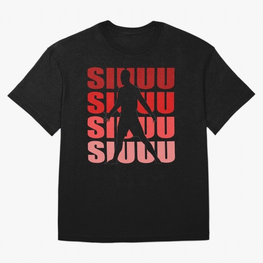 cristiano ronaldo siuuu Oversized T-Shirt Share the Excitement of FIFA World Cup 2026 Group Stage for Fans of Haaland and England, Bringing Championship Spirit, Famous Goals, Roaring Crowds and International Football Unity; Ideal for Passionate