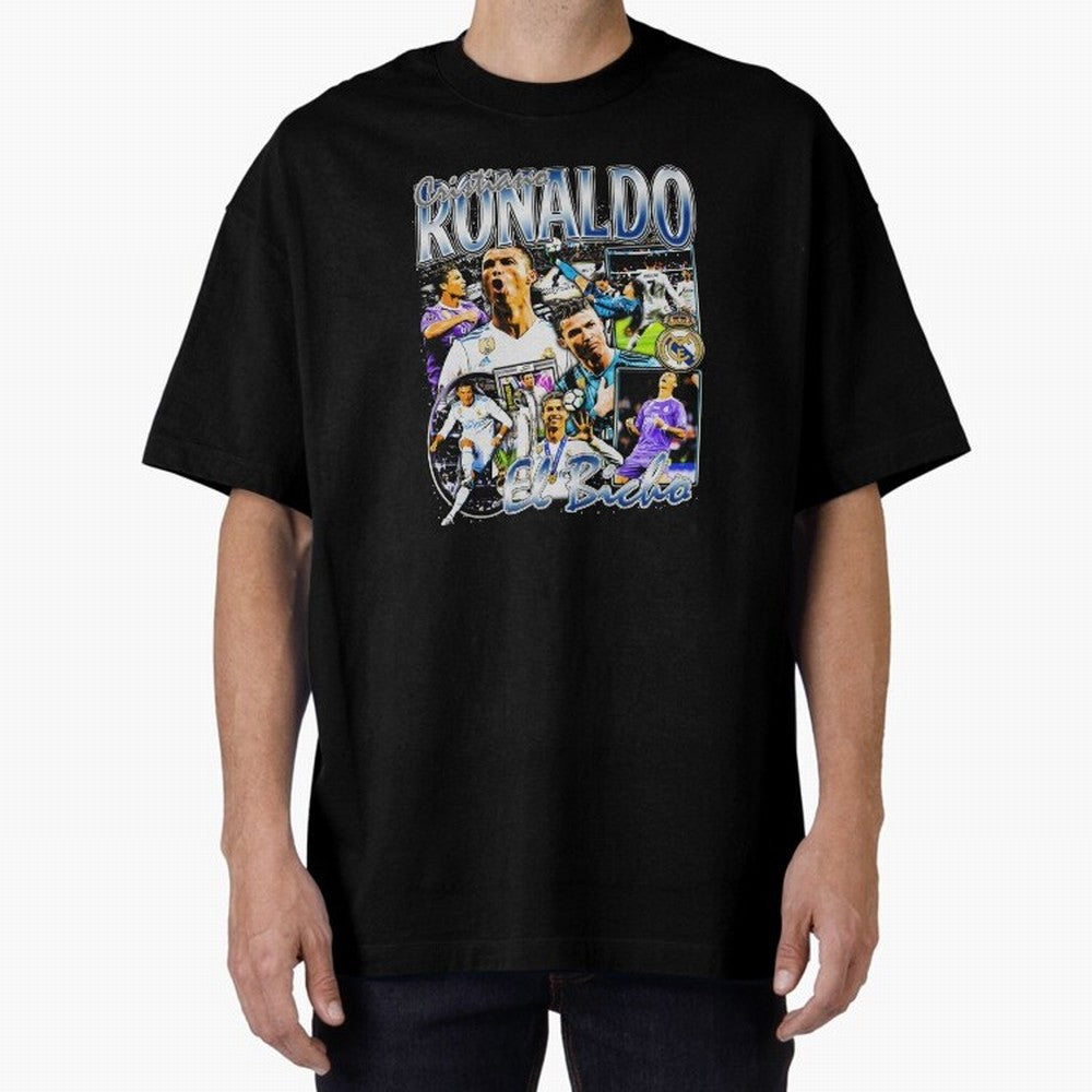 Cristiano Ronaldo El Bicho Oversized T-Shirt Celebrate Every Goal in the FIFA World Cup 2026 Group Stage Journey through Neymar Highlights, Argentina, France and Brazil Pride, Match Day Excitement, Supporter Culture, Golden Goals and Global