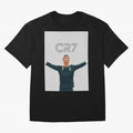 Cristiano Ronaldo CR7 Juventus T-shirt Design Oversized T-Shirt Show Match Day Excitement for FIFA World Cup 2026 Featuring Messi, CR7 and Mbappe, Netherlands Energy, Tournament Hype, Historic Matchups, Family Viewing Parties and Global Sports