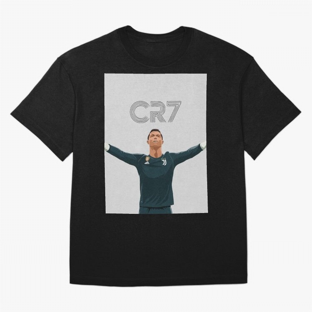 Cristiano Ronaldo CR7 Juventus T-shirt Design Oversized T-Shirt Show Match Day Excitement for FIFA World Cup 2026 Featuring Messi, CR7 and Mbappe, Netherlands Energy, Tournament Hype, Historic Matchups, Family Viewing Parties and Global Sports