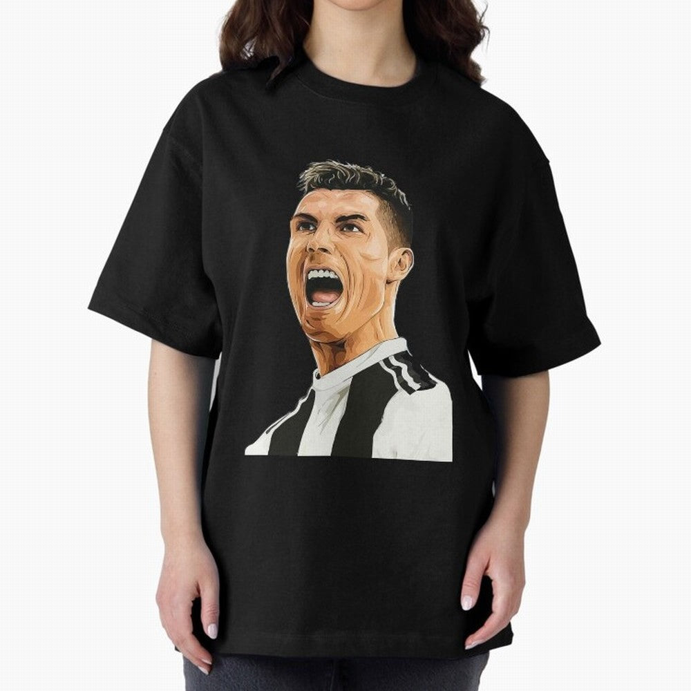Cristiano Ronaldo Cristiano Ronaldo CR7 Oversized T-Shirt Remember the FIFA World Cup 2026 Journey through CR7 and Messi Highlights, Argentina and Brazil Pride, Stadium Memories, Football Loyalty, International Chants and Championship Tradition;