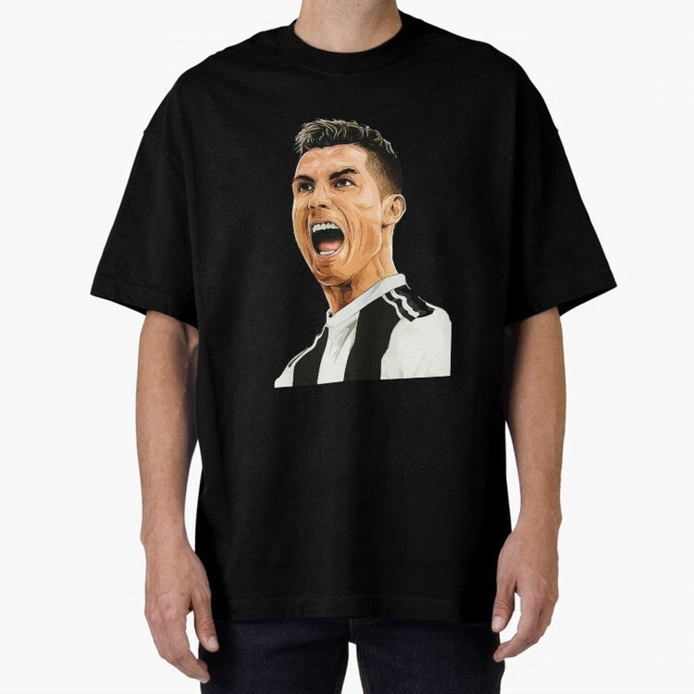 Cristiano Ronaldo Cristiano Ronaldo CR7 Oversized T-Shirt Remember the FIFA World Cup 2026 Journey through CR7 and Messi Highlights, Argentina and Brazil Pride, Stadium Memories, Football Loyalty, International Chants and Championship Tradition;