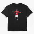 Cristiano Ronaldo Oversized T-Shirt Celebrate Fan Culture around FIFA World Cup 2026 USA Canada Mexico Spirit, Driven by France and Portugal, CR7 and Messi, Tournament Hype, Historic Matchups, Family Viewing Parties and Global Sports Pride; Ideal