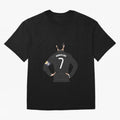 Siuuu CR7 funny Oversized T-Shirt Capture Global Football Passion for FIFA World Cup 2026 USA Canada Mexico, Capturing Messi, CR7 and Mbappe, England, France and Netherlands, Global Supporter Spirit, Legendary Goals, National Colors and Tournament
