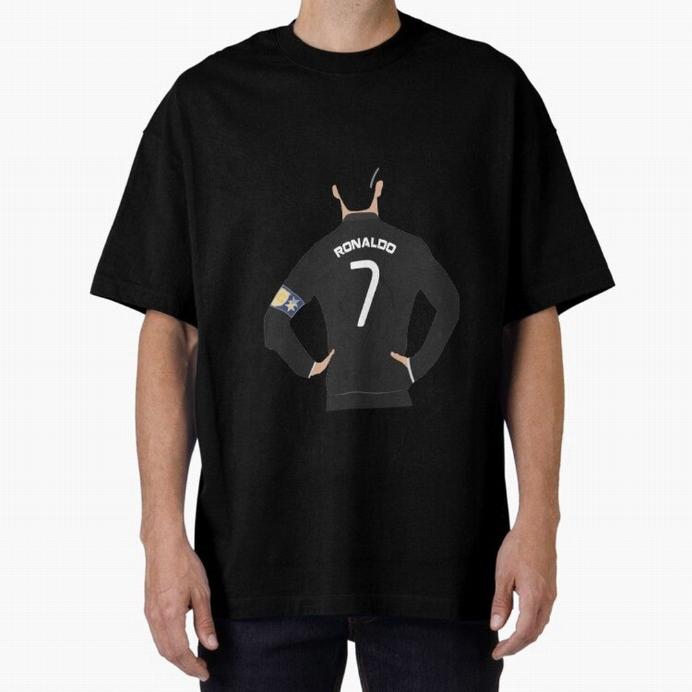 Siuuu CR7 funny Oversized T-Shirt Capture Global Football Passion for FIFA World Cup 2026 USA Canada Mexico, Capturing Messi, CR7 and Mbappe, England, France and Netherlands, Global Supporter Spirit, Legendary Goals, National Colors and Tournament