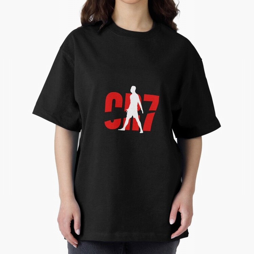 cristiano Ronaldo T-shirt Oversized T-Shirt Create FIFA World Cup 2026 Group Stage for Fans of Messi, Neymar and Mbappe and Spain and Netherlands, Bringing Worldwide Fan Energy, Dramatic Goals, Stadium Lights and Championship Celebrations; Ideal