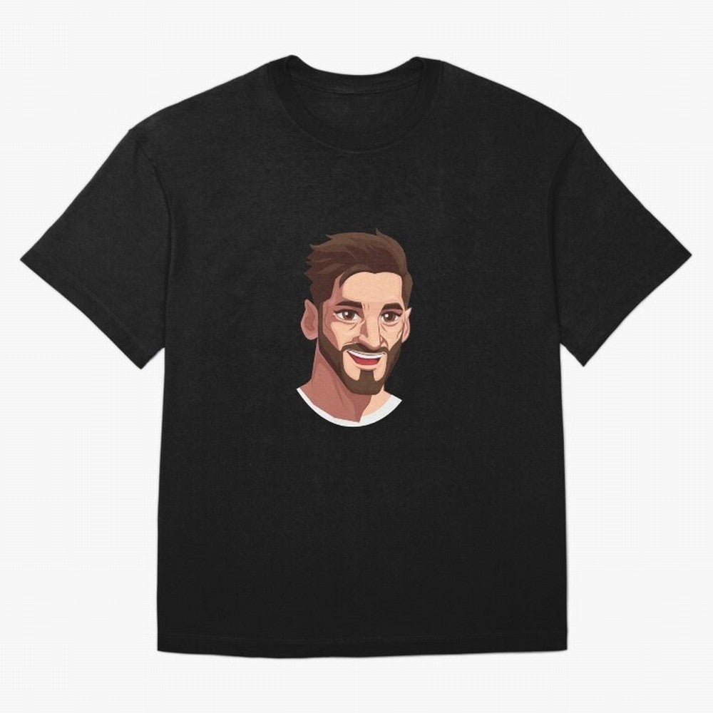 Cristiano Ronaldo Vetor Art Graphics Design Oversized T-Shirt Follow the Final Road of FIFA World Cup 2026 Highlighting Messi, Argentina, France and Brazil Energy, Sports Nostalgia, International Competition, Famous Players and Unforgettable