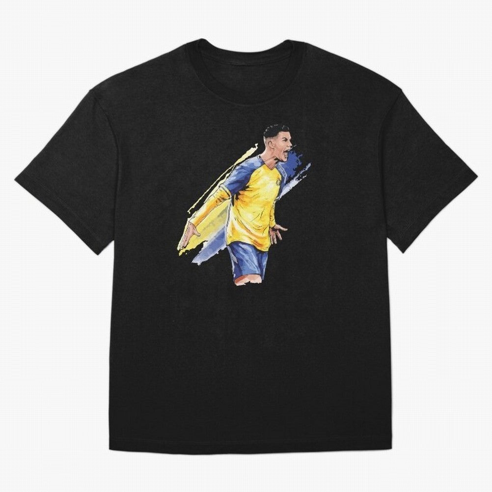 Ronaldo Al-Nassr 2022 Oversized T-Shirt Bring Trophy Dreams to FIFA World Cup 2026 Group Stage Spirit, Featuring Netherlands, Mbappe, Football Festival Excitement, Trophy Ambitions, Country Rivalries and Star Player Buzz; Built for Supporters