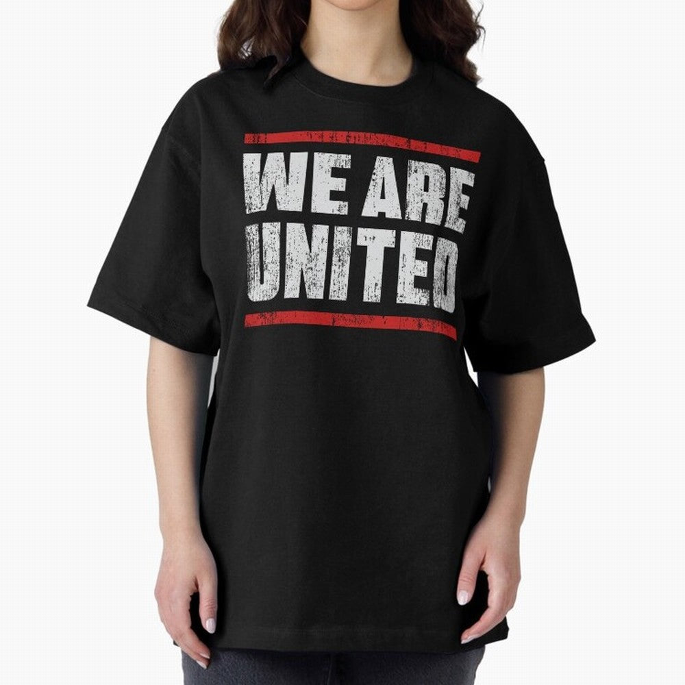 We Are United Oversized T-Shirt Spotlight FIFA World Cup 2026 USA Canada Mexico Spirit, Capturing France, Neymar, Championship Spirit, Famous Goals, Roaring Crowds and International Football Unity; Built for Supporters Chasing Trophy Dreams, Final